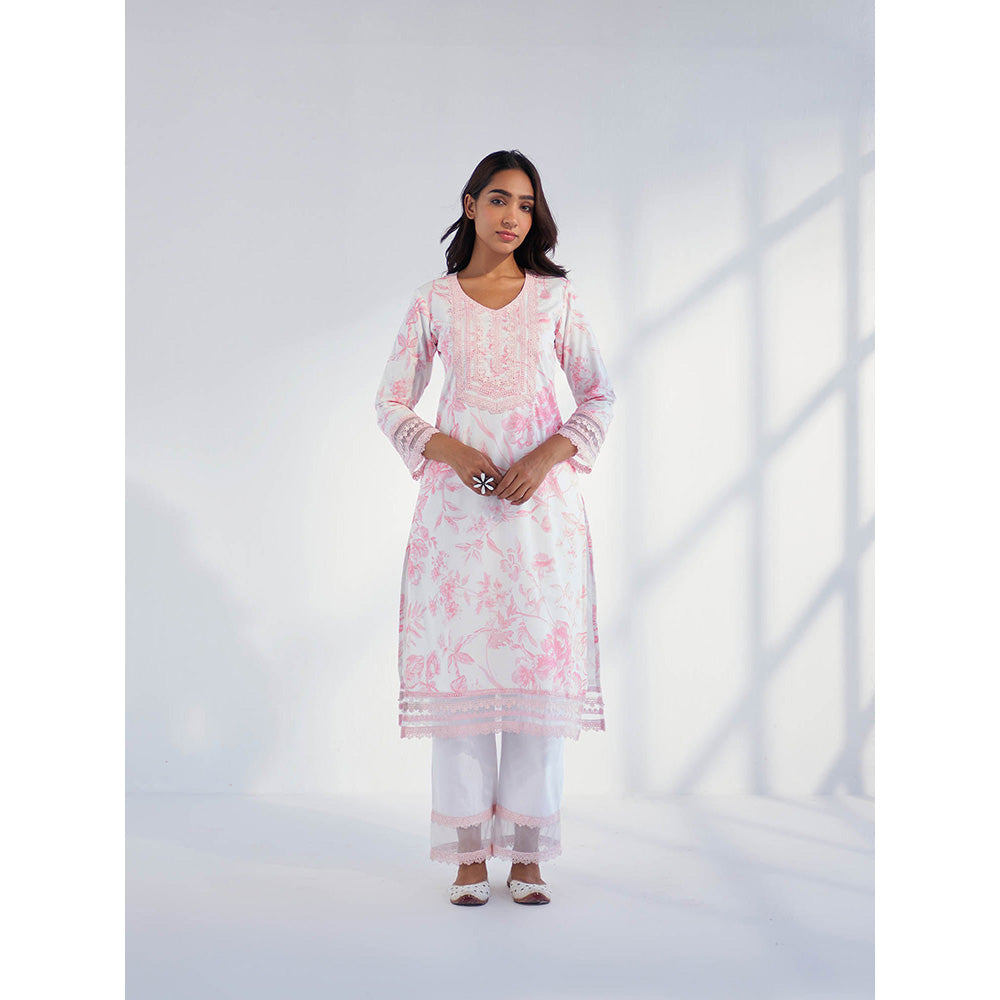 Roze Nyla Pink Kurta