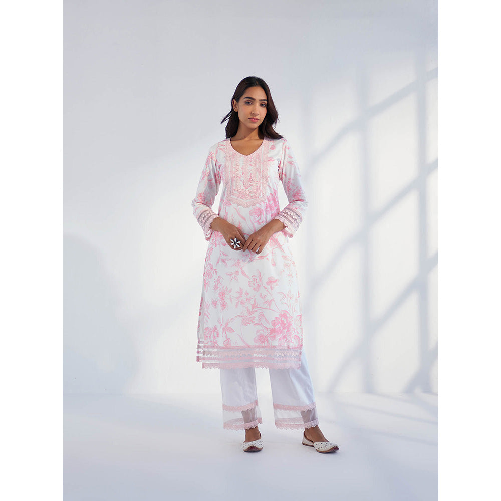 Roze Nyla Pink Kurta