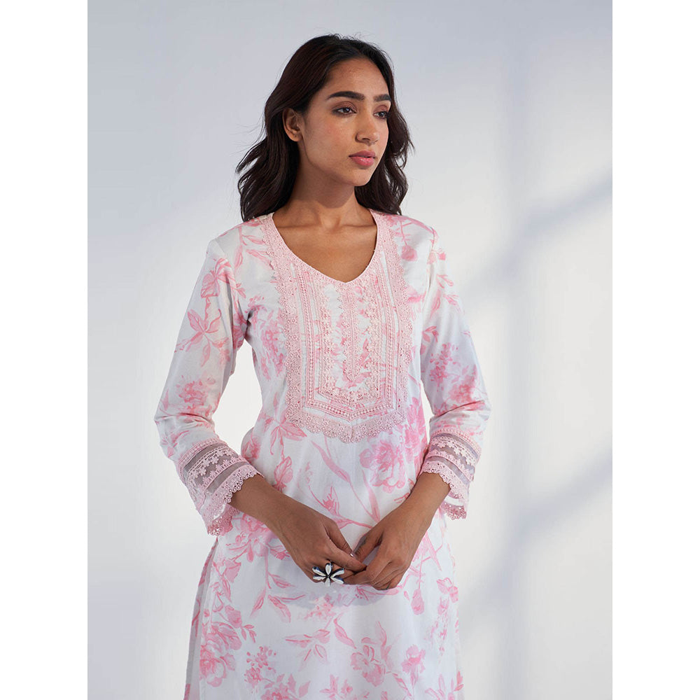 Roze Nyla Pink Kurta