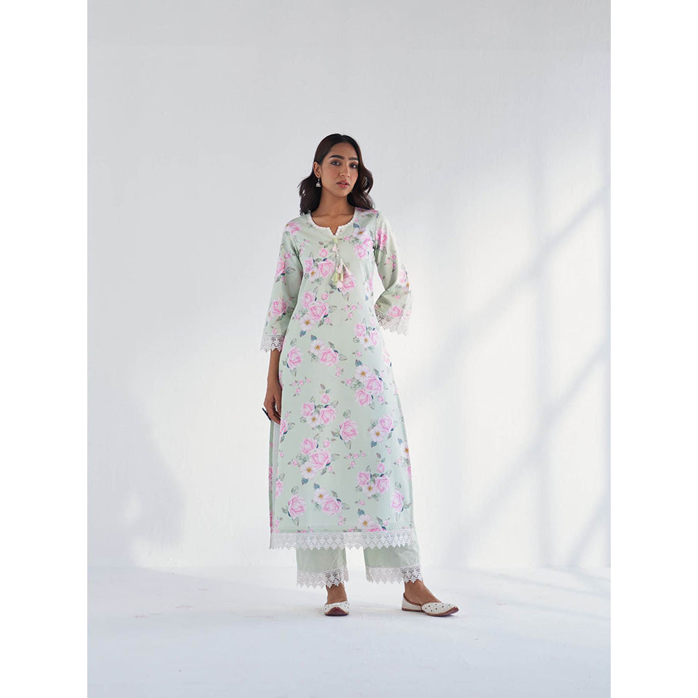 Roze Huma Kurta