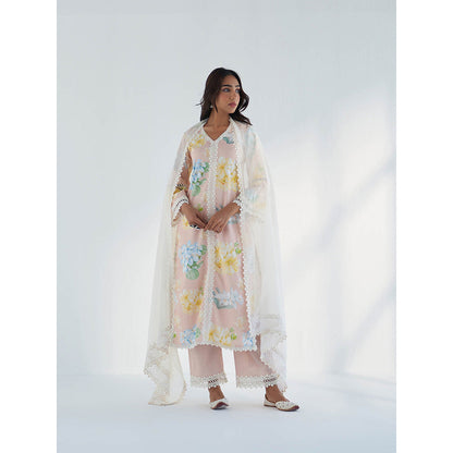 Roze Arfa Kurta with Pant & Dupatta (Set of 3)