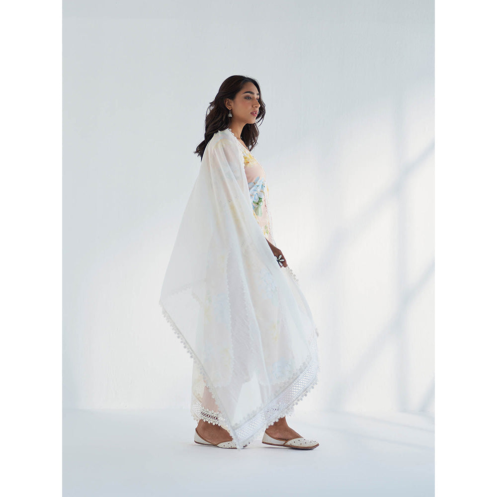 Roze Arfa Kurta with Pant & Dupatta (Set of 3)