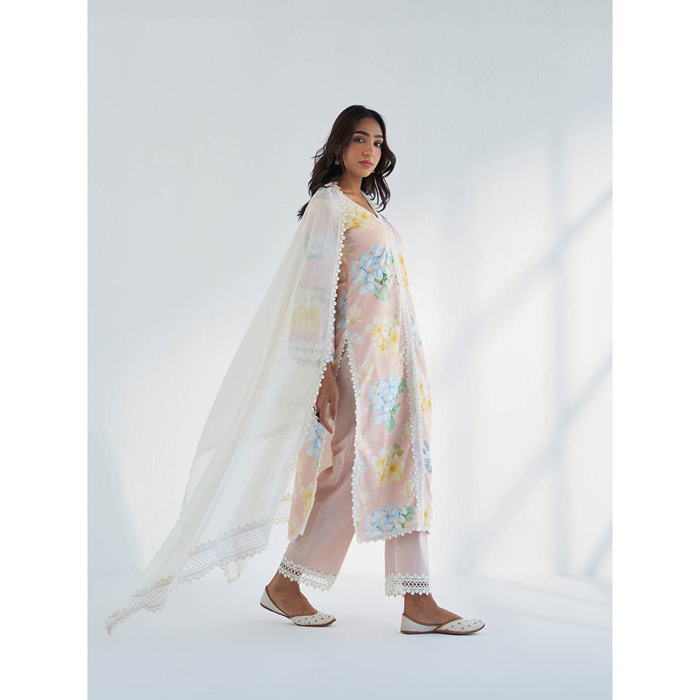 Roze Arfa Kurta with Pant & Dupatta (Set of 3)