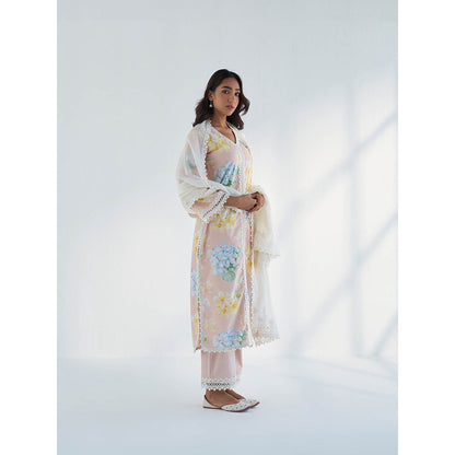 Roze Arfa Kurta with Pant & Dupatta (Set of 3)