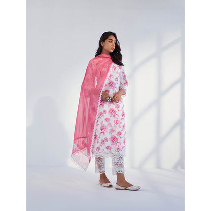 Roze Arah Kurta with Pant & Dupatta (Set of 3)