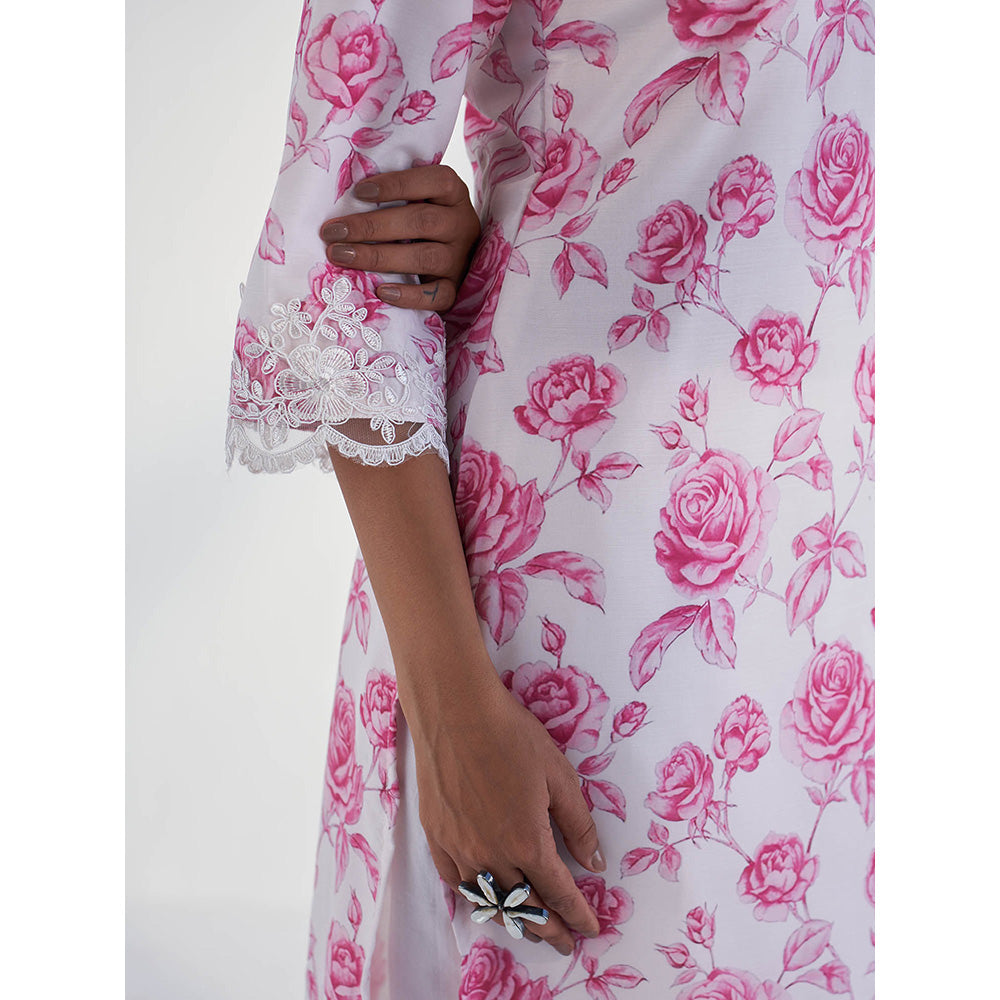 Roze Arah Kurta with Pant & Dupatta (Set of 3)