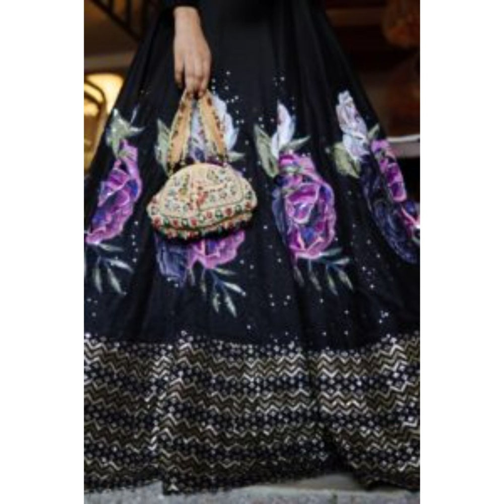 Rozina Black Anarkali