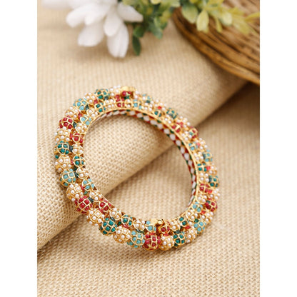 RUBY RAANG STUDIO Ruby Raang Multi Embellished Bangle