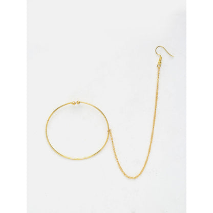 RUBY RAANG STUDIO Ruby Raang Gold Nose Ring