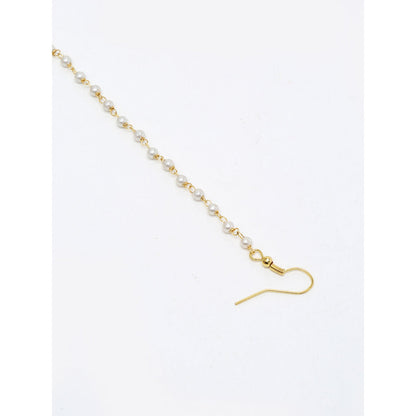 RUBY RAANG STUDIO Ruby Raang Double Kundan Nose Ring