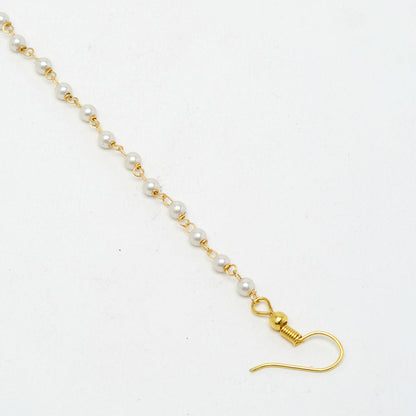 RUBY RAANG STUDIO Ruby Raang Kundan Nose Ring