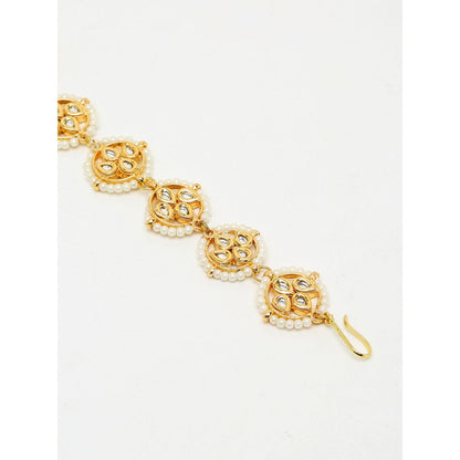 RUBY RAANG STUDIO Ruby Raang Maharani Kundan Maang Tikka