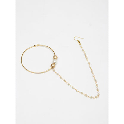 RUBY RAANG STUDIO Gold Stone Nose Ring