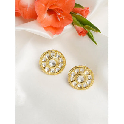 RUBY RAANG STUDIO Dusk Dew Kundan Studs