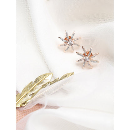 RUBY RAANG STUDIO Dusk Dew Star Diamond Earrings