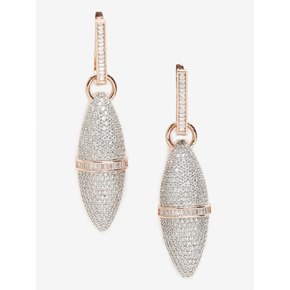 RUBY RAANG STUDIO Dusk Dew Rose Gold Earrings