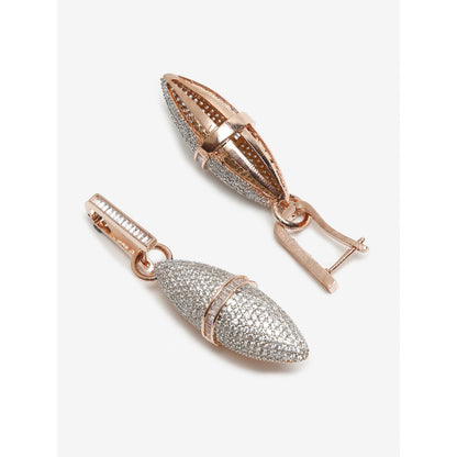 RUBY RAANG STUDIO Dusk Dew Rose Gold Earrings
