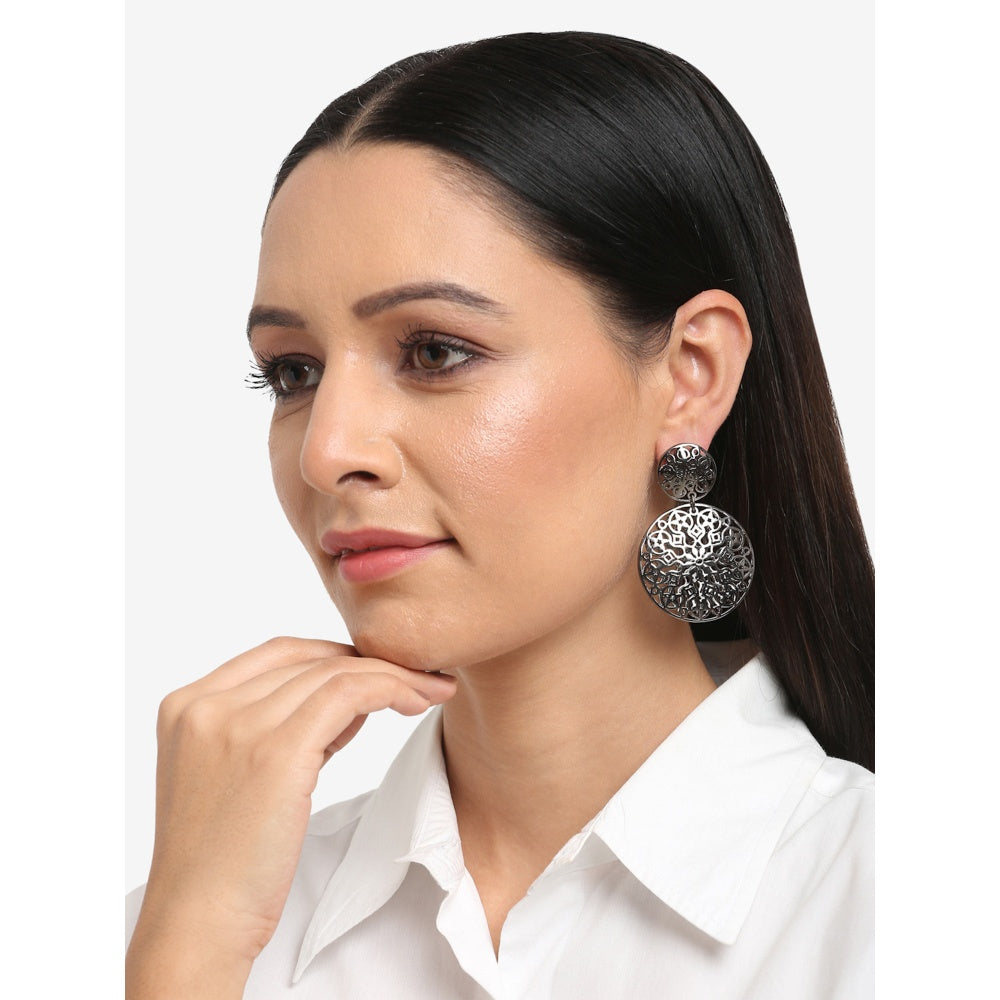 RUBY RAANG STUDIO Dusk Dew Silver Earrings