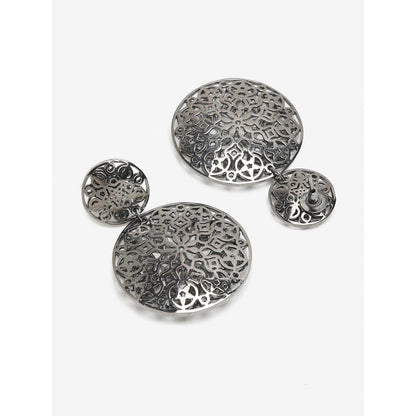 RUBY RAANG STUDIO Dusk Dew Silver Earrings