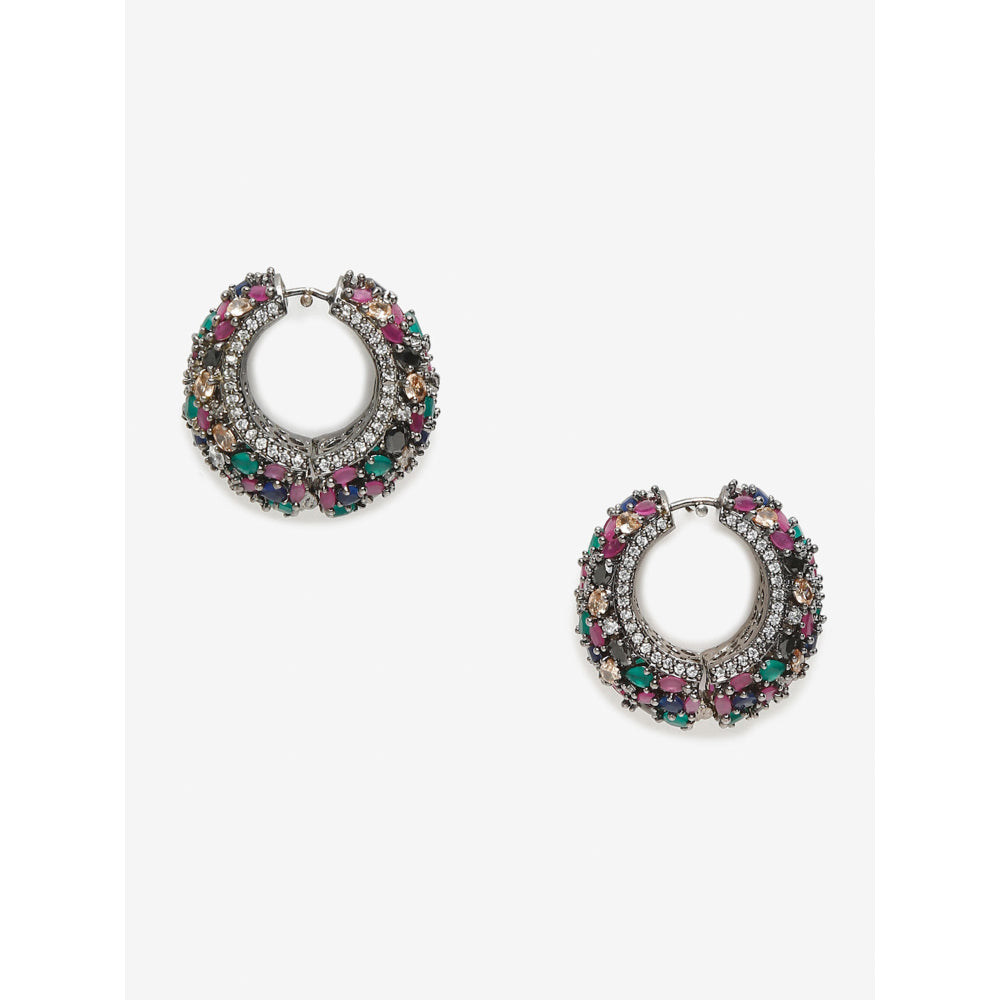RUBY RAANG STUDIO Dusk Dew Multi Stone Loops