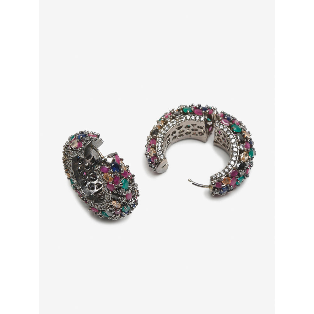RUBY RAANG STUDIO Dusk Dew Multi Stone Loops