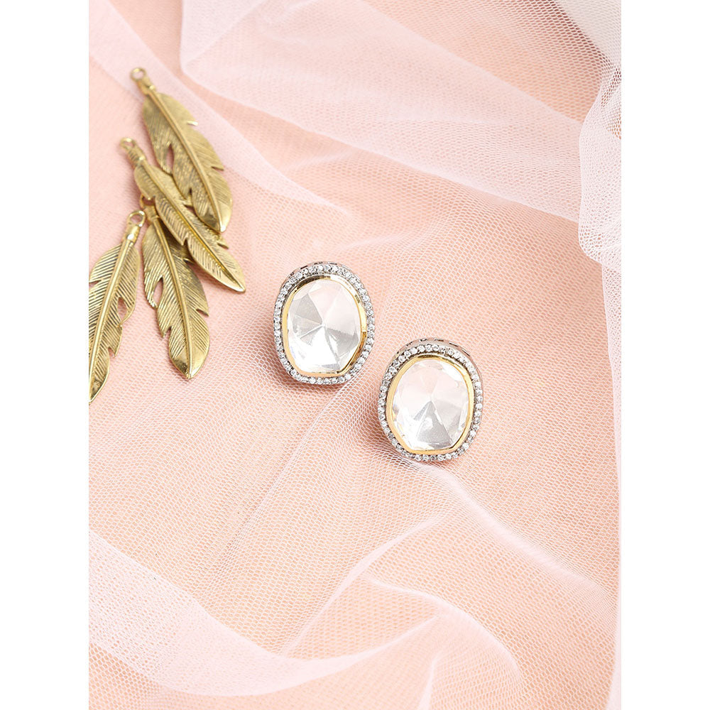 RUBY RAANG STUDIO Dusk Dew Kundan Studs