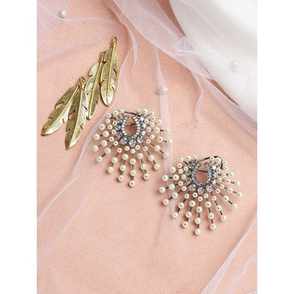 RUBY RAANG STUDIO Dusk Dew Pearl Earrings