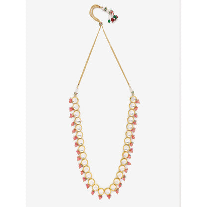 RUBY RAANG STUDIO Dusk Dew Long Kundan Neckpiece