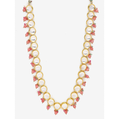 RUBY RAANG STUDIO Dusk Dew Long Kundan Neckpiece