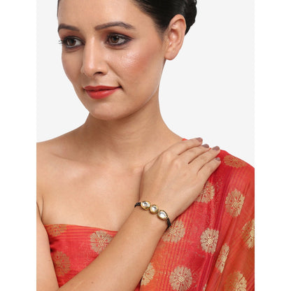 RUBY RAANG STUDIO Dusk Dew Kundan Bracelet Mangalsutra