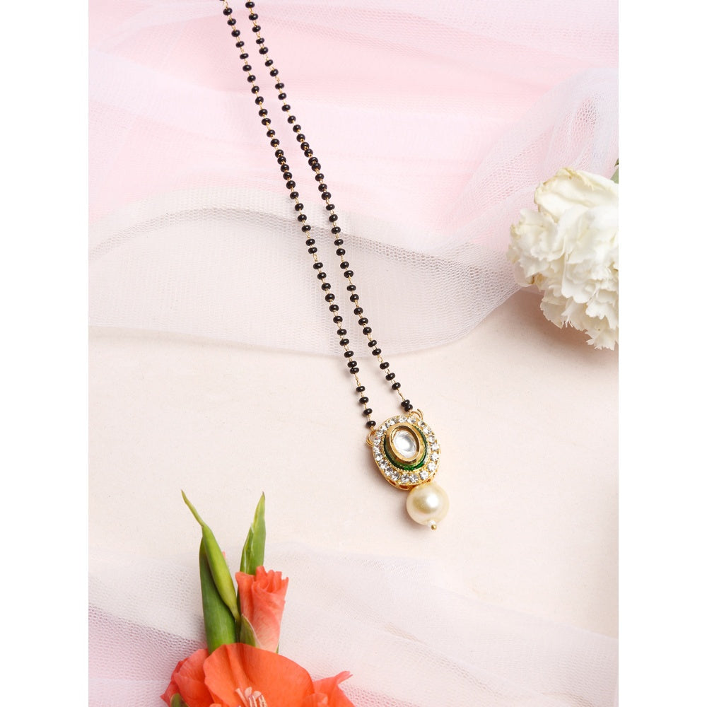 RUBY RAANG STUDIO Dusk Dew Kundan Mangalsutra