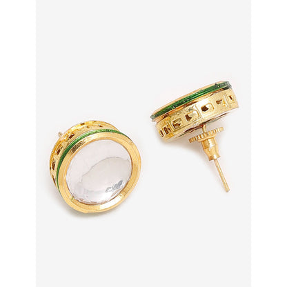 RUBY RAANG STUDIO Dusk Dew Maharani Layered Pearl Neckpiece with Studs