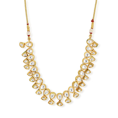 RUBY RAANG STUDIO Nai Fiza Kundan Drop Choker