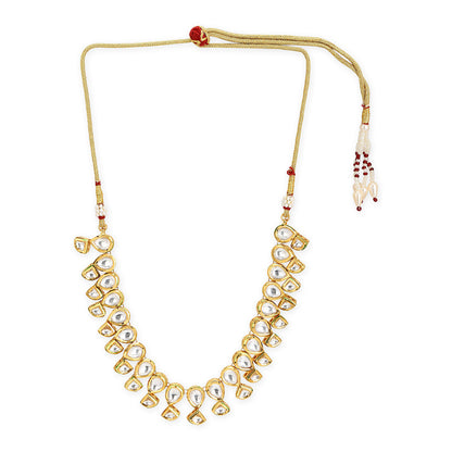 RUBY RAANG STUDIO Nai Fiza Kundan Drop Choker