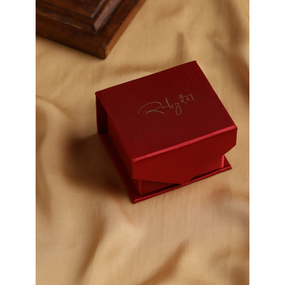 RUBY RAANG STUDIO Nai Fiza Kundan Drop Choker