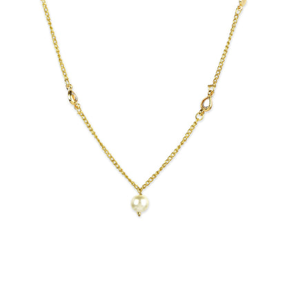 Ruby Raang Studio White Gold Plated Kundan Necklace