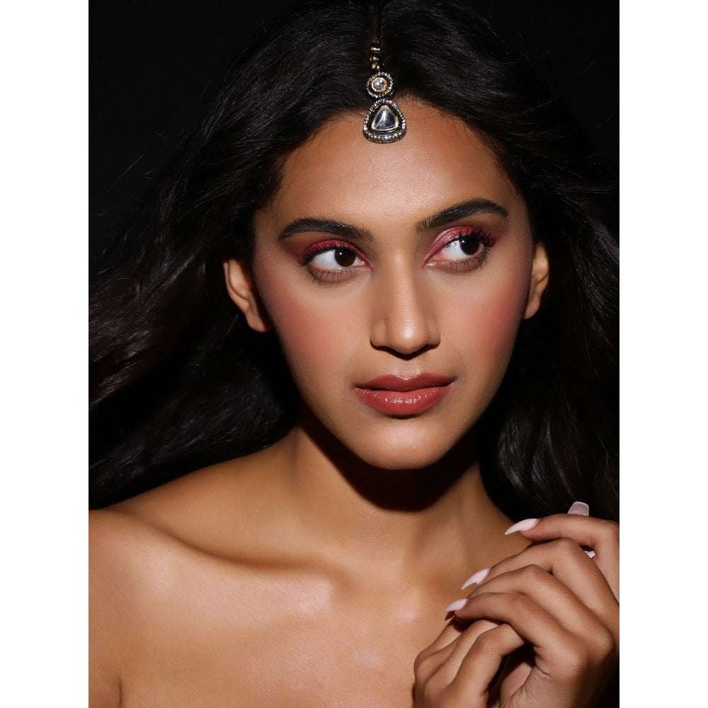 Ruby Raang Studio Dual Plated Kundan Maangtikka