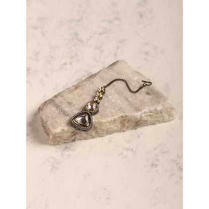 Ruby Raang Studio Dual Plated Kundan Maangtikka