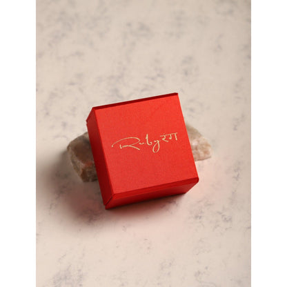 Ruby Raang Studio Gold Plated Kundan Mathapatti