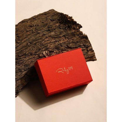 Ruby Raang Studio Gold Plated Kundan Mathapatti