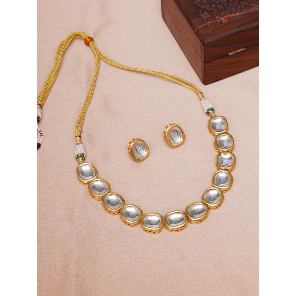 Ruby Raang Studio Kundan Choker with Studs