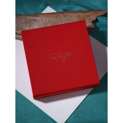 Ruby Raang Studio Kundan Layered Matha Patti