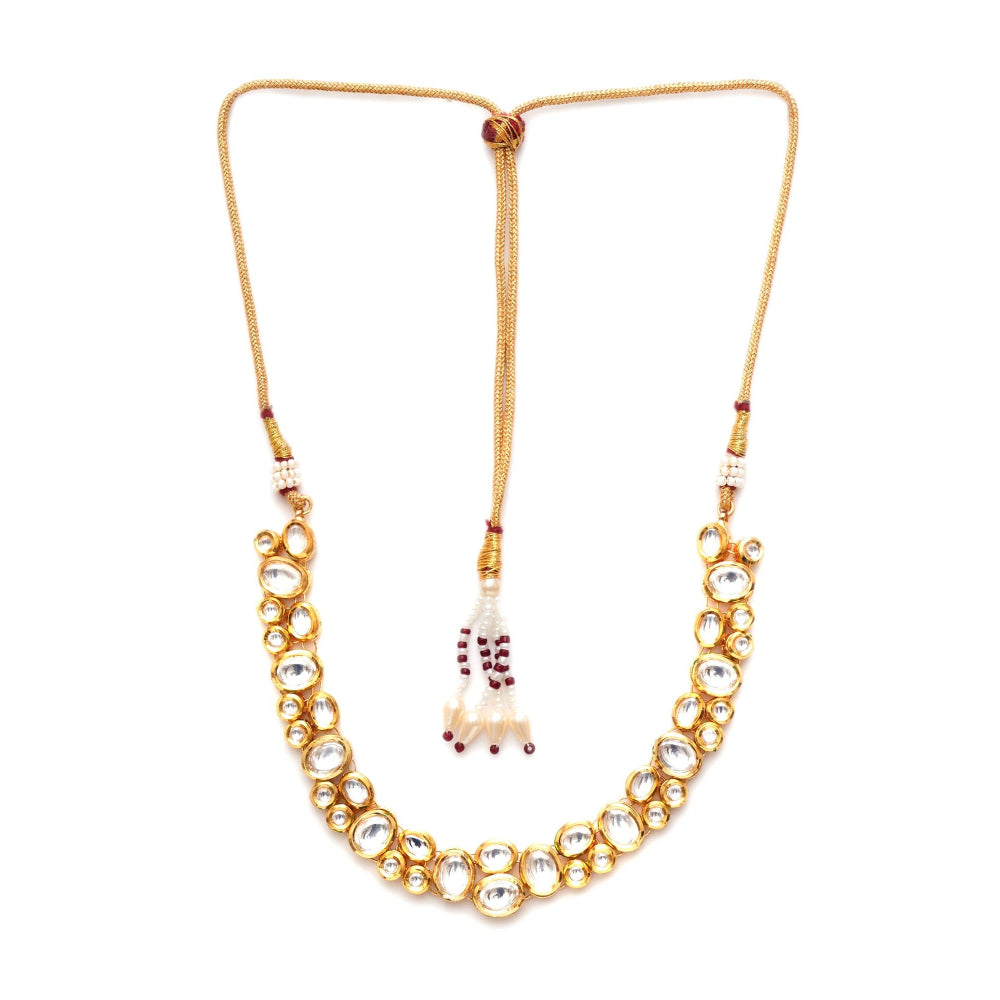 Ruby Raang Studio Kundan Gold Necklace