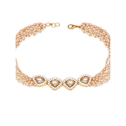 Ruby Raang Studio Kundan and Pearl Neckpiece