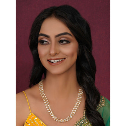 Ruby Raang Studio Layered Pearl Neckpiece