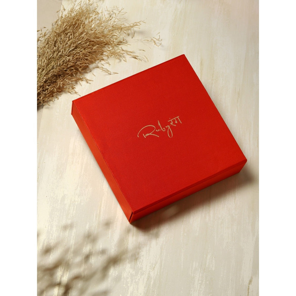 Ruby Raang Studio Gold-Toned & White Gold-Plated Handcrafted Necklace