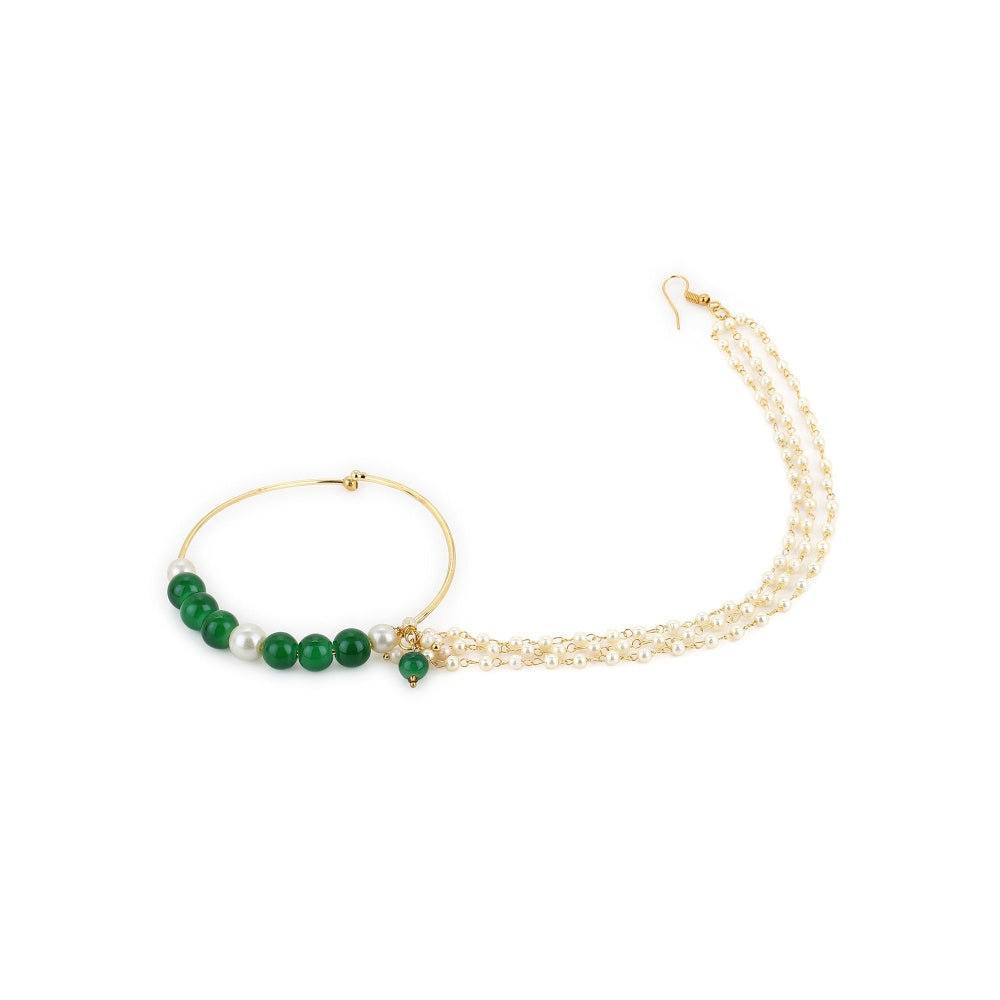 Ruby Raang Studio Beaded Nath