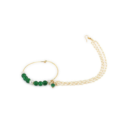 Ruby Raang Studio Beaded Nath