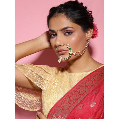 Ruby Raang Studio Beaded Nath