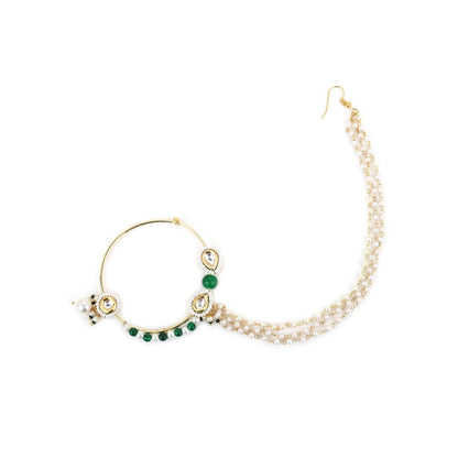 Ruby Raang Studio Beaded Nath